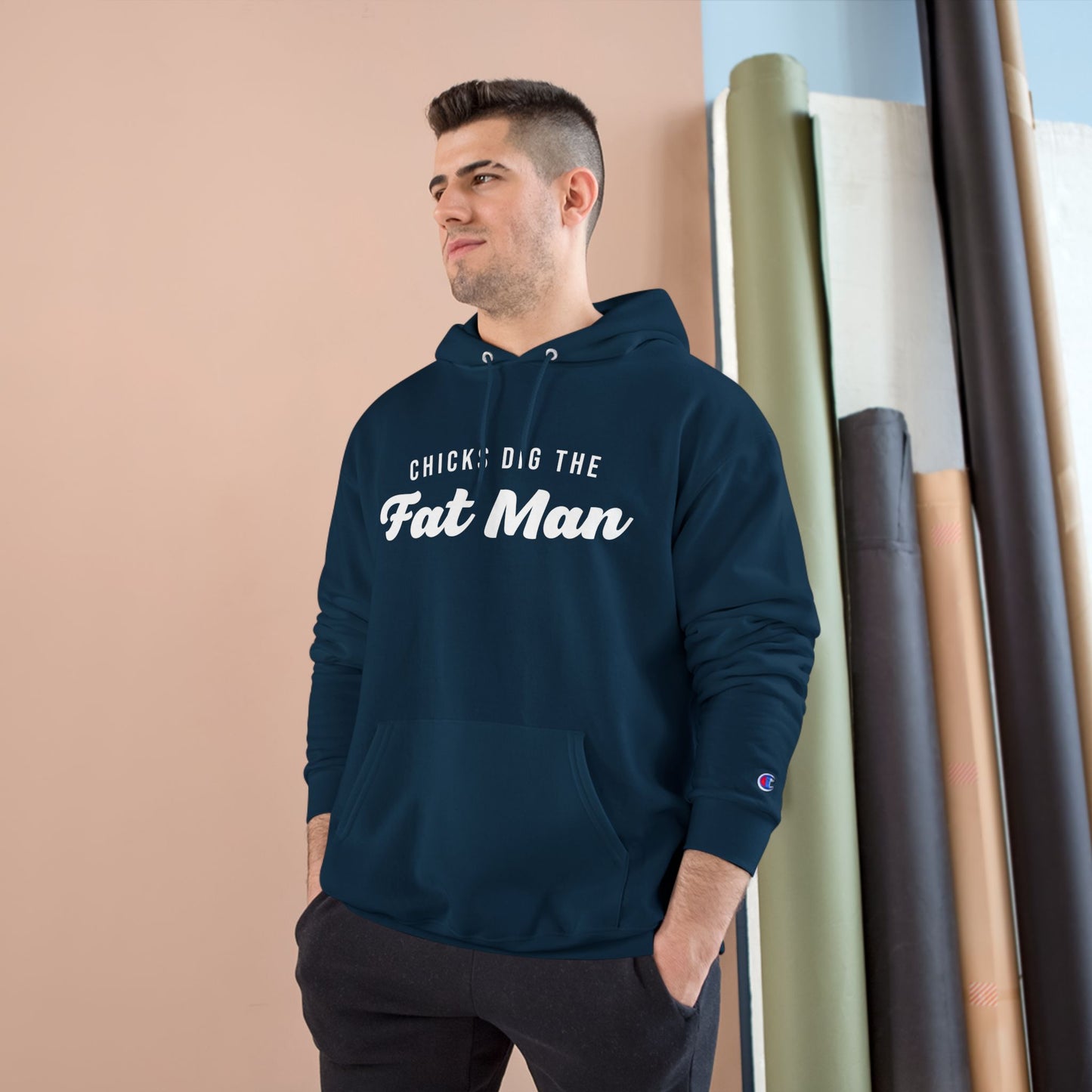 Chicks Dig the Fat Man – Hoodie by Fat Man Q