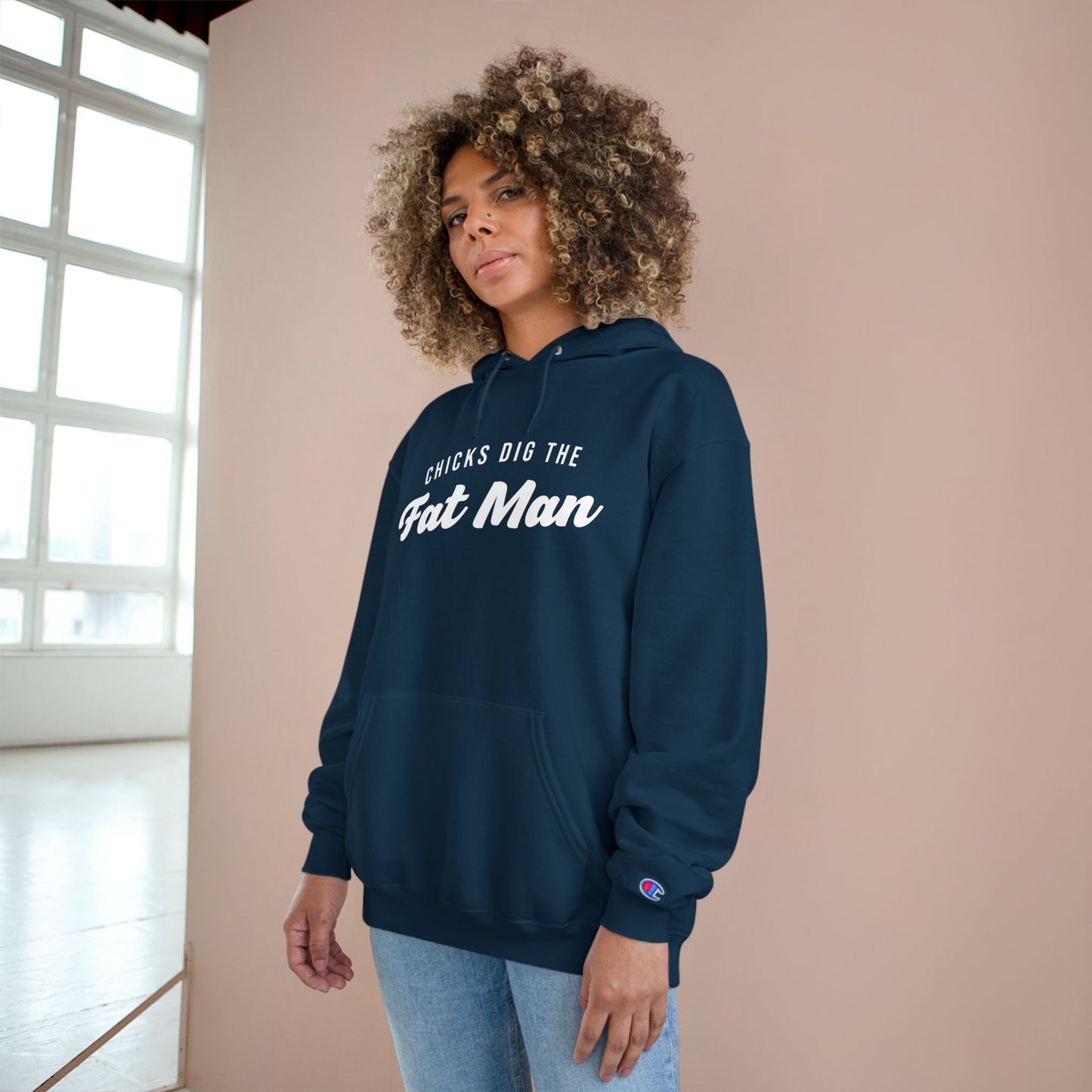 Chicks Dig the Fat Man – Hoodie by Fat Man Q