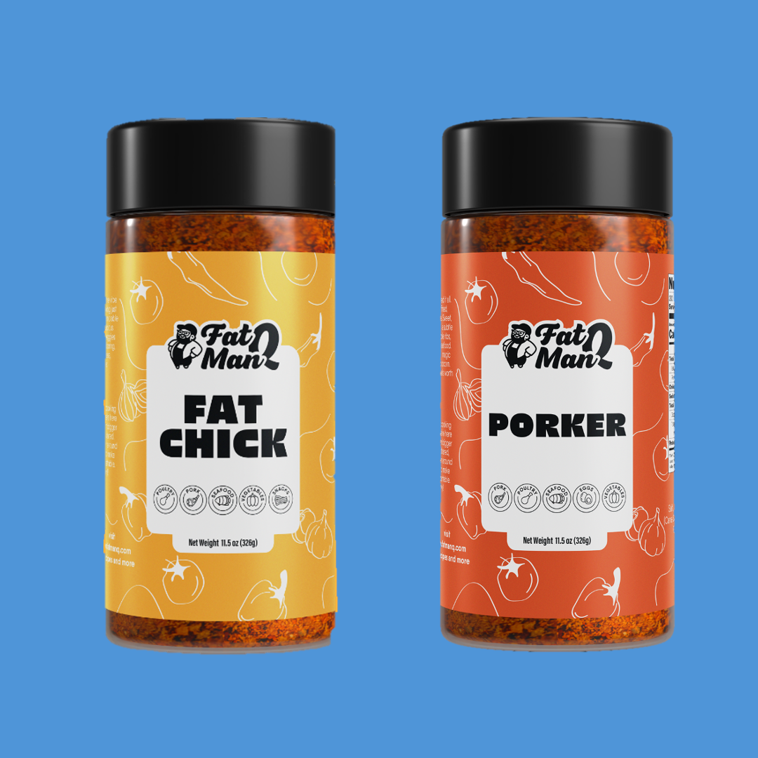 The Fat Pack – Porker + Fat Chick BBQ Rub Duo