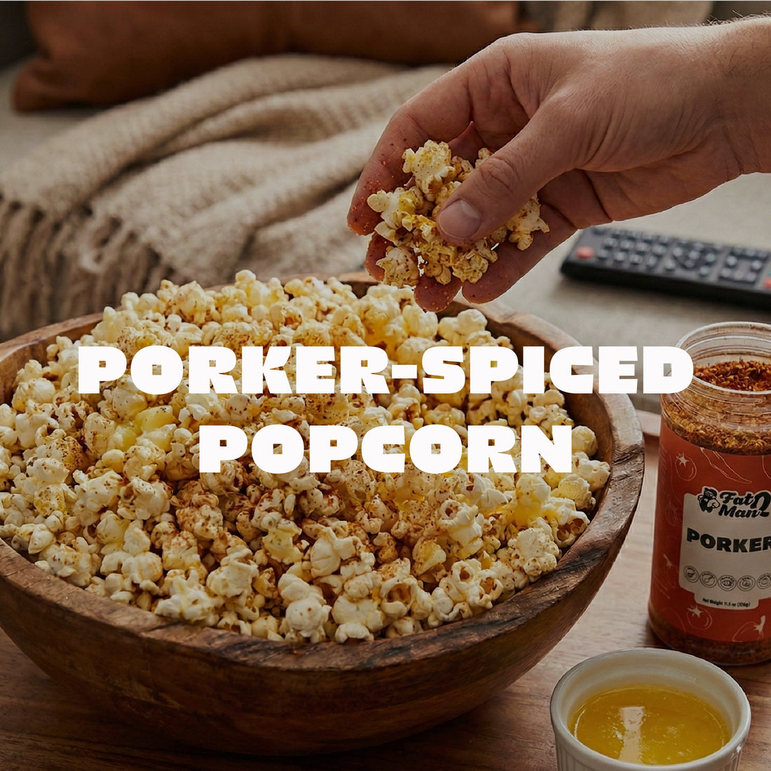 Porker-Spiced Popcorn