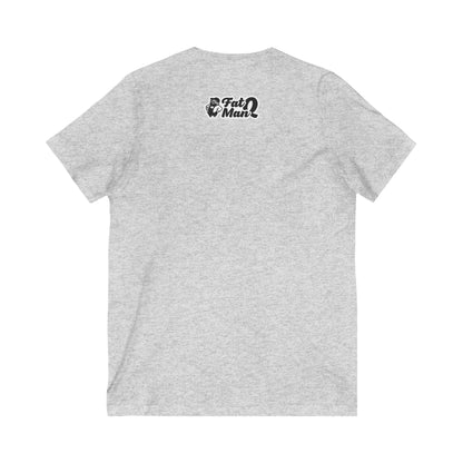 I Like My Pork Pulled – V-Neck Tee by Fat Man Q