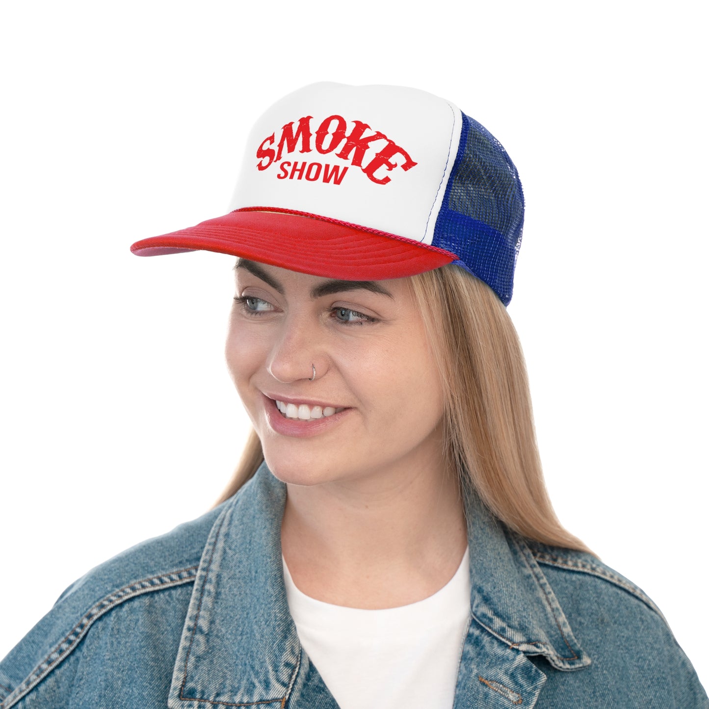 Smoke Show – Trucker Hat by Fat Man Q