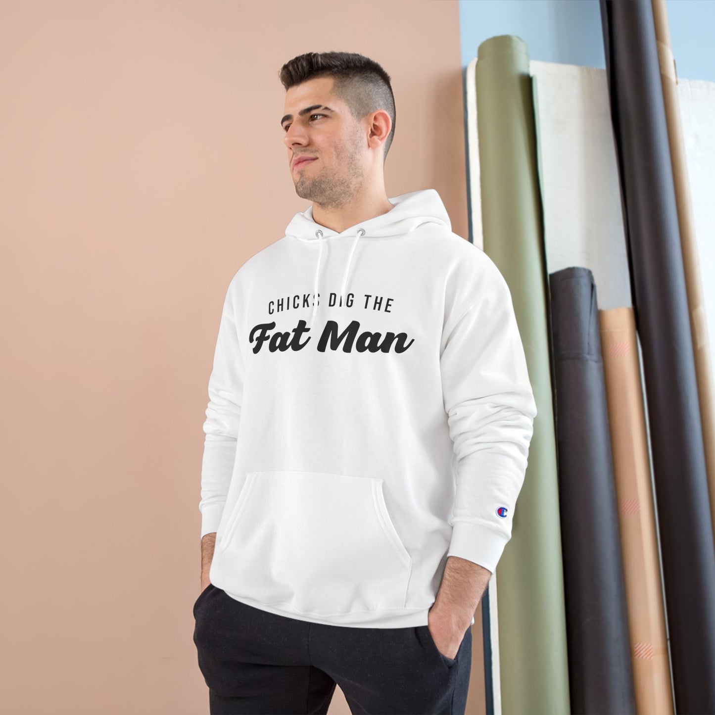 Chicks Dig the Fat Man – Hoodie by Fat Man Q