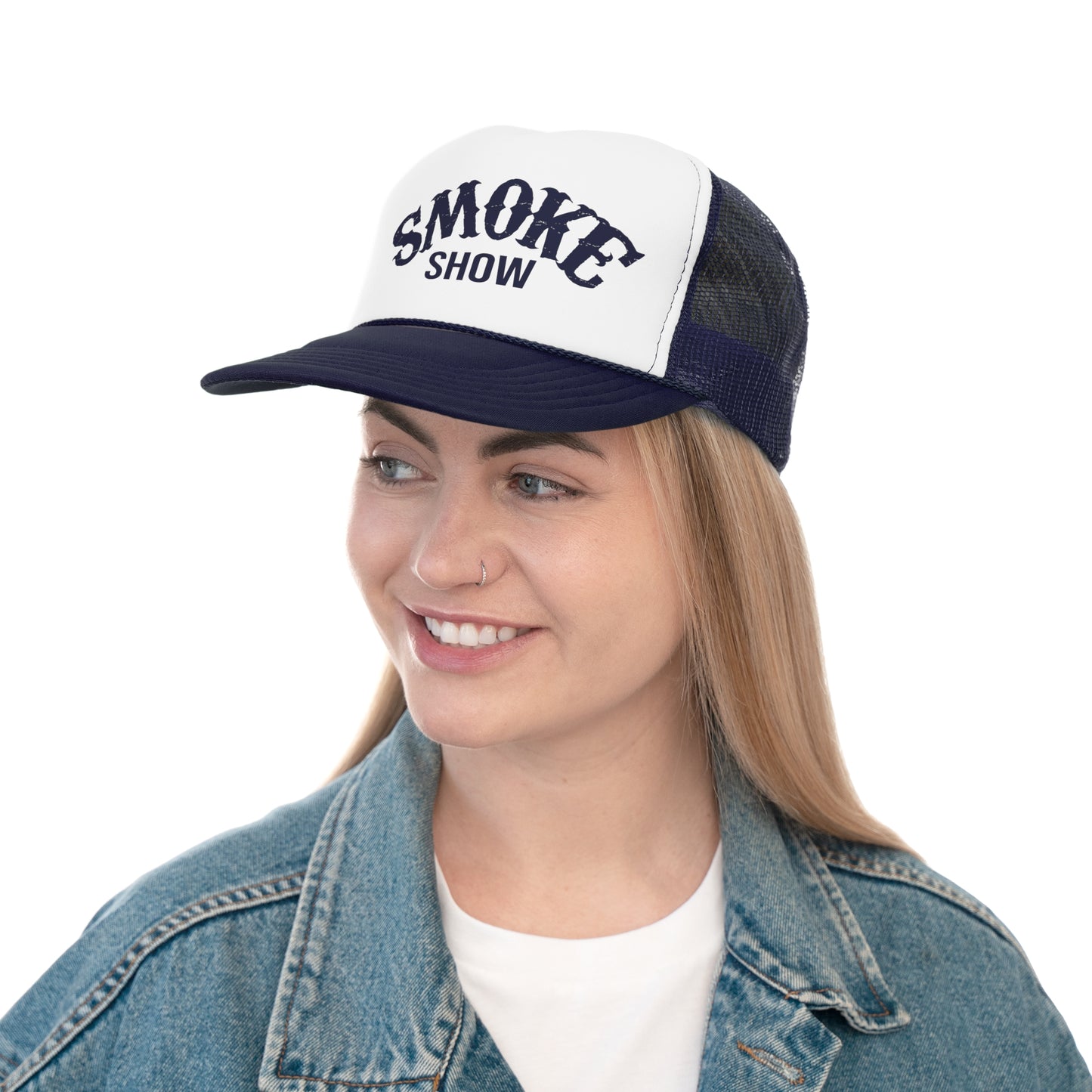 Smoke Show – Trucker Hat by Fat Man Q