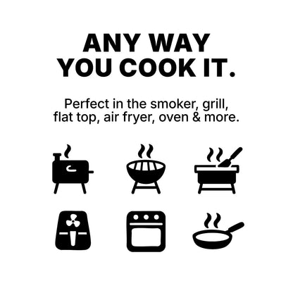 Porker BBQ Seasoning, 13 oz – Sweet Heat All-Purpose Rub for Pork, Chicken, Fish & Veggies, Vegan, No MSG