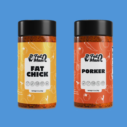 The Fat Pack – Porker + Fat Chick BBQ Rub Duo